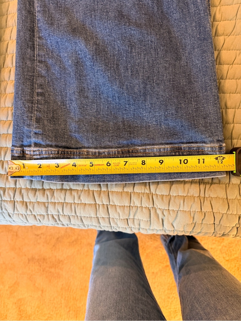 Maeve Wide-Leg Jeans in Medium Blue Denim - Picture 7 of 10